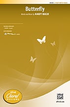 Butterfly Two-Part choral sheet music cover Thumbnail